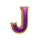 golden asp of fortune j symbol icon