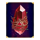 golden avalon hold and win red crystal symbol icon