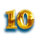 golden catch 10 symbol icon