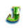 golden catch j symbol icon