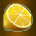 golden crown 40 lemon symbol icon