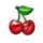 golden crown booster cherry symbol icon