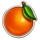 golden crown extreme orange symbol icon