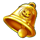 golden crown halloween gold halloween bell symbol icon