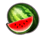 golden crown halloween watermelon symbol icon