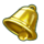 golden crown max bell symbol icon