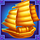 golden dragon hold n link ship symbol icon