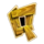 golden egg hunt wood q symbol icon