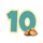golden egg invaders 10 symbol icon