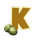 golden egg invaders k symbol icon