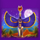 golden egypt bird symbol icon