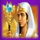 golden egypt man symbol icon