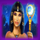 golden egypt woman symbol icon
