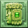 golden empire green totem symbol icon