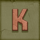golden empire k symbol icon