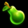 golden fields pear symbol icon