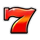 golden fruit vegas classic 7 symbol icon