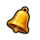 golden fruit vegas classic bell symbol icon