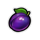 golden fruit vegas classic plum symbol icon