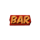 golden gallina bar symbol icon