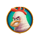 golden gallina chicken symbol icon