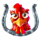 golden gals 3 reels chicken symbol icon
