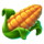 golden gals 3 reels corn symbol icon