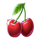 golden joker 100 cherry symbol icon
