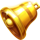 golden joker fortune bell symbol icon