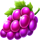 golden joker fortune grape symbol icon