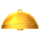 golden lemon deluxe bell symbol icon