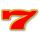 golden lemon deluxe seven symbol icon