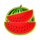 golden lemon melon symbol icon