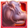 golden lion wheel of fortune hippo symbol icon