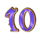 golden magic beans 10 symbol icon