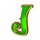 golden magic beans j symbol icon