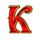 golden magic beans k symbol icon