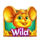 golden mouse wild symbol icon