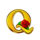 golden phoenix rings of fortune letter q symbol icon