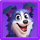 golden piggy farm dog symbol icon