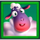 golden piggy farm xmas sheep symbol icon