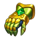 golden pride magic stones symbol icon