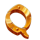 golden pride q symbol icon