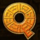 golden quest q symbol icon