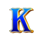 golden rails express k symbol icon