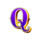 golden rails express q symbol icon