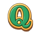 golden railway journey q symbol icon