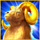 golden ram ram symbol icon