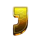 golden serpentj symbol icon