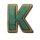 golden sun aztec k symbol icon